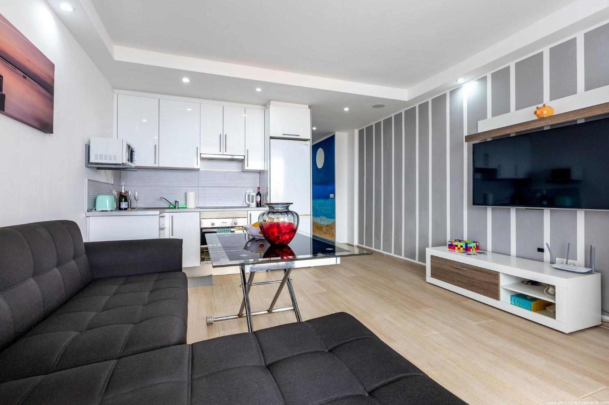 Ocean View Apartment With Large Terrace And Netflix Smart Tv Costa Adeje Экстерьер фото